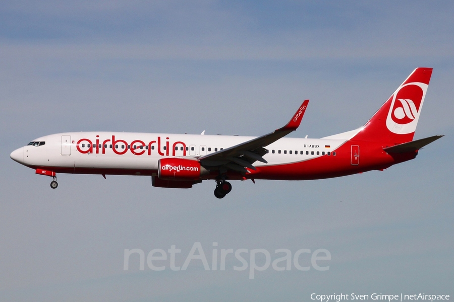Air Berlin Boeing 737-808 (D-ABBX) | Photo 17608