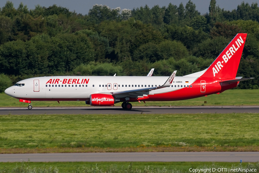 Air Berlin Boeing 737-808 (D-ABBX) | Photo 203654