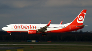 Air Berlin Boeing 737-808 (D-ABBY) at  Dusseldorf - International, Germany