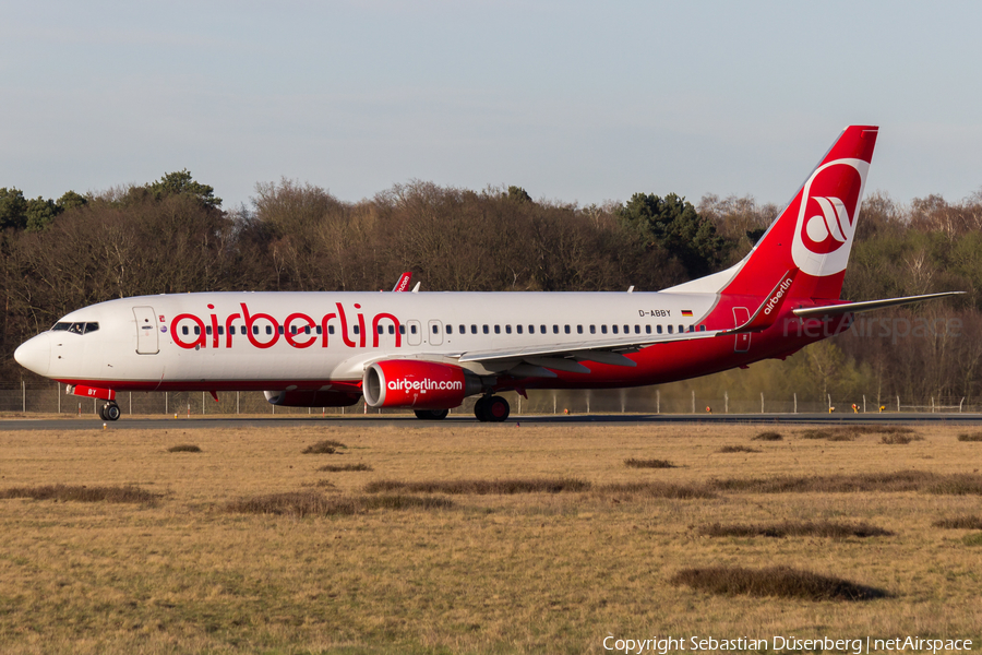 Air Berlin Boeing 737-808 (D-ABBY) | Photo 138528