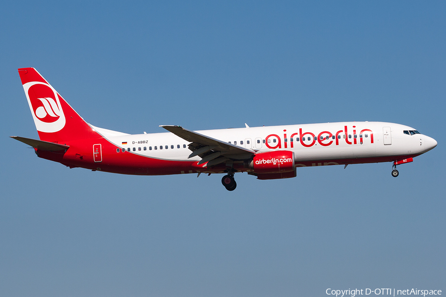 Air Berlin Boeing 737-85F (D-ABBZ) | Photo 359024