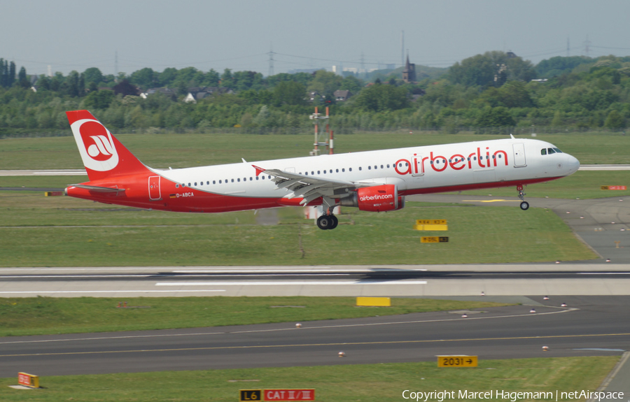 Air Berlin Airbus A321-211 (D-ABCA) | Photo 106686