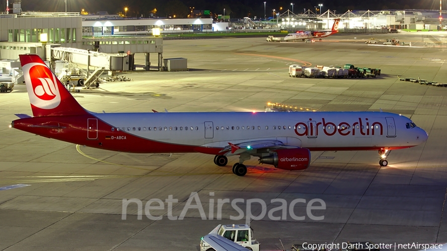 Air Berlin Airbus A321-211 (D-ABCA) | Photo 212912