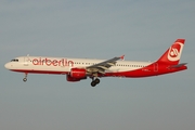 Air Berlin Airbus A321-211 (D-ABCA) at  Hamburg - Fuhlsbuettel (Helmut Schmidt), Germany