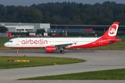 Air Berlin Airbus A321-211 (D-ABCA) at  Hamburg - Fuhlsbuettel (Helmut Schmidt), Germany