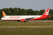 Air Berlin Airbus A321-211 (D-ABCA) at  Hamburg - Fuhlsbuettel (Helmut Schmidt), Germany