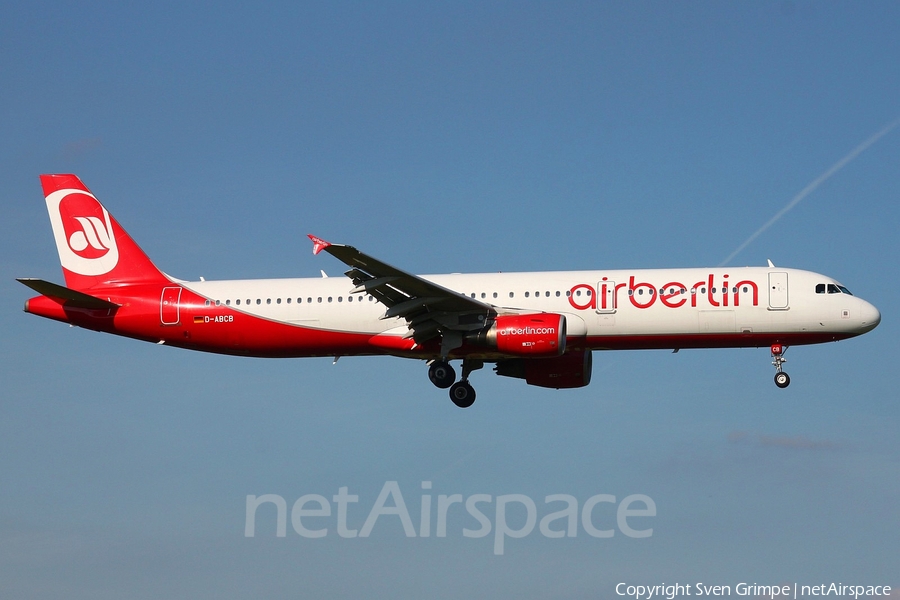 Air Berlin Airbus A321-211 (D-ABCB) | Photo 42168