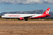 Air Berlin Airbus A321-211 (D-ABCB) at  Palma De Mallorca - Son San Juan, Spain