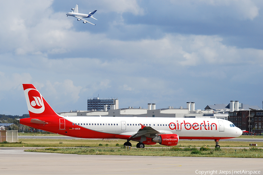 Air Berlin Airbus A321-211 (D-ABCB) | Photo 449627