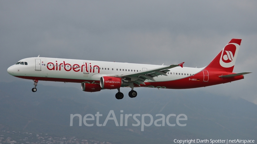 Air Berlin Airbus A321-211 (D-ABCC) | Photo 212492