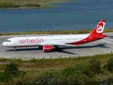 Air Berlin Airbus A321-211 (D-ABCC) at  Corfu - International, Greece