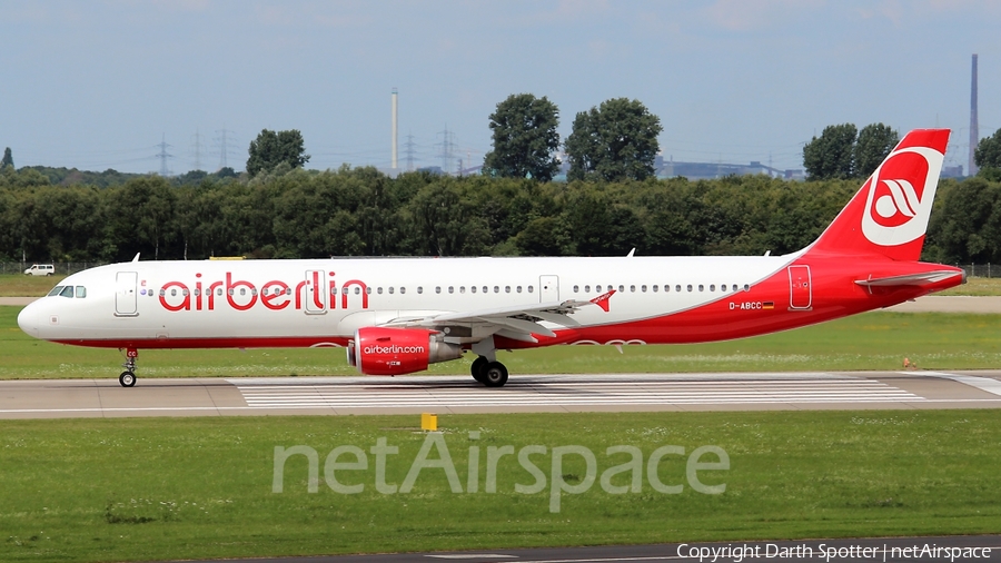 Air Berlin Airbus A321-211 (D-ABCC) | Photo 206783