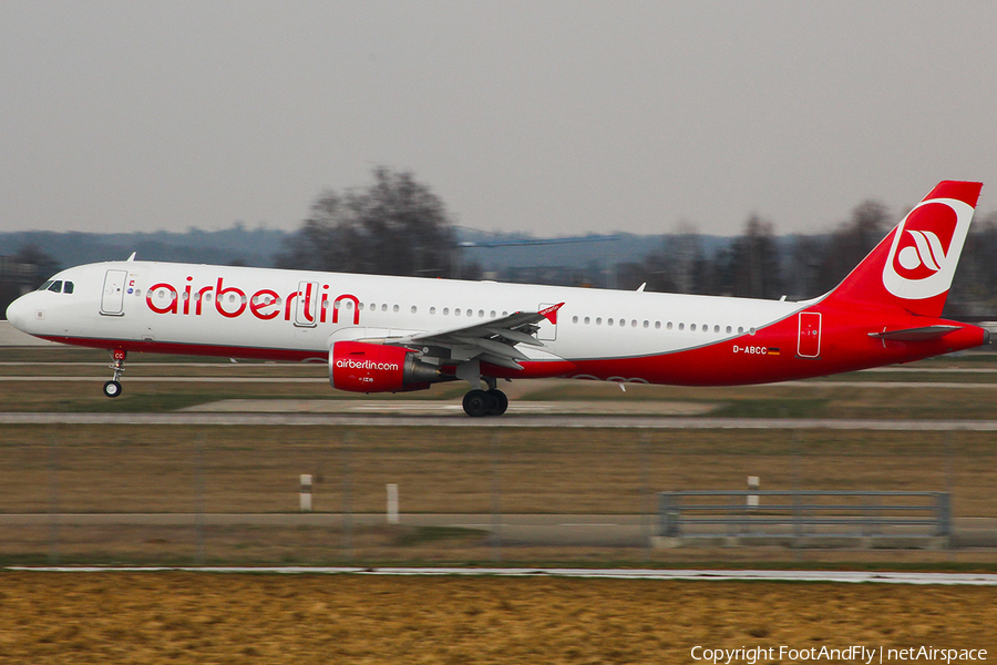 Air Berlin Airbus A321-211 (D-ABCC) | Photo 148180
