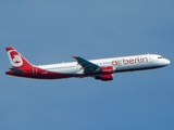 Air Berlin Airbus A321-211 (D-ABCF) at  Malaga, Spain