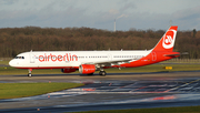 Air Berlin Airbus A321-211 (D-ABCF) at  Dusseldorf - International, Germany