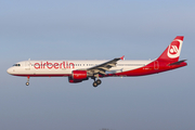 Air Berlin Airbus A321-211 (D-ABCF) at  Hamburg - Fuhlsbuettel (Helmut Schmidt), Germany