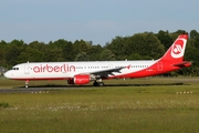 Air Berlin Airbus A321-211 (D-ABCF) at  Hamburg - Fuhlsbuettel (Helmut Schmidt), Germany