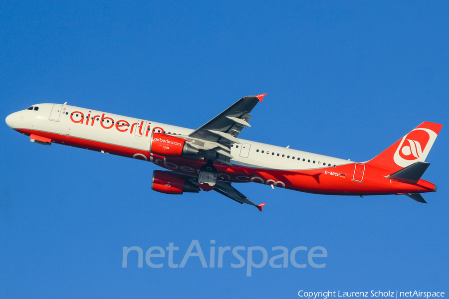 Air Berlin Airbus A321-211 (D-ABCH) | Photo 64192