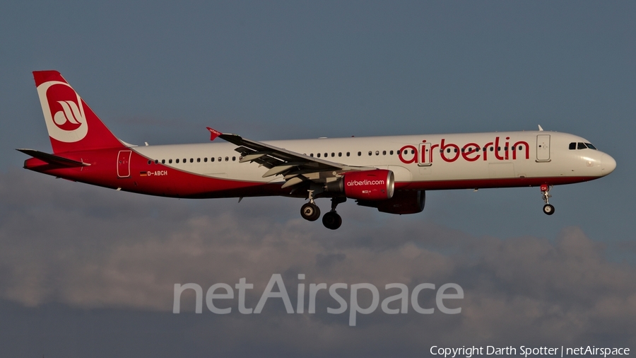 Air Berlin Airbus A321-211 (D-ABCH) | Photo 230370