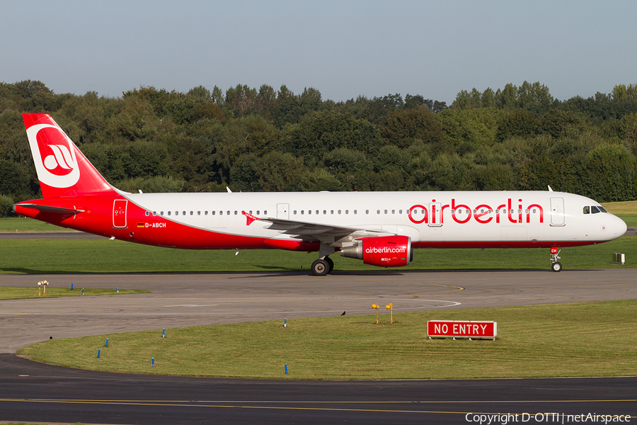 Air Berlin Airbus A321-211 (D-ABCH) | Photo 516398