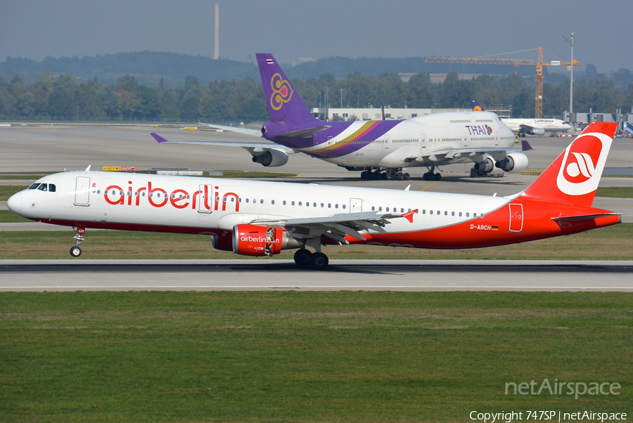 Air Berlin Airbus A321-211 (D-ABCH) | Photo 87731