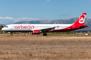 Air Berlin Airbus A321-211 (D-ABCH) at  Palma De Mallorca - Son San Juan, Spain