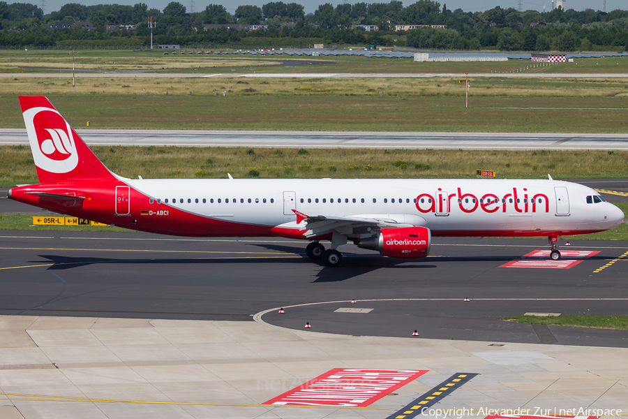 Air Berlin Airbus A321-211 (D-ABCI) | Photo 231977