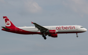 Air Berlin Airbus A321-211 (D-ABCJ) at  Dusseldorf - International, Germany