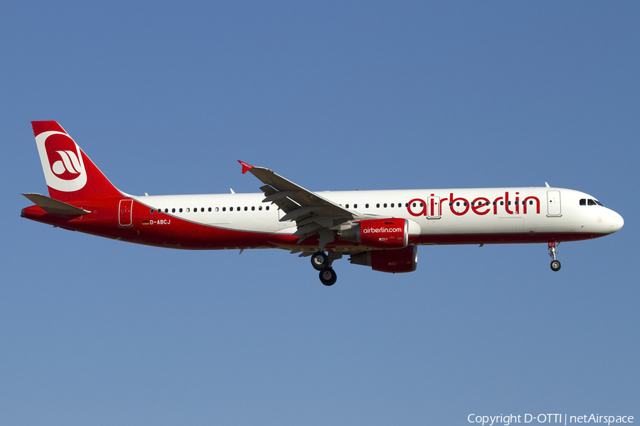Air Berlin Airbus A321-211 (D-ABCJ) | Photo 414663