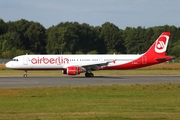 Air Berlin Airbus A321-211 (D-ABCK) at  Hamburg - Fuhlsbuettel (Helmut Schmidt), Germany