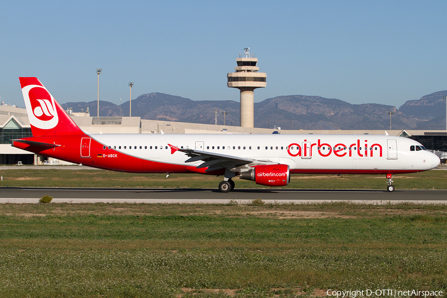 Air Berlin Airbus A321-211 (D-ABCK) | Photo 522624