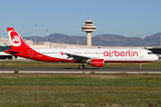 Air Berlin Airbus A321-211 (D-ABCK) at  Palma De Mallorca - Son San Juan, Spain