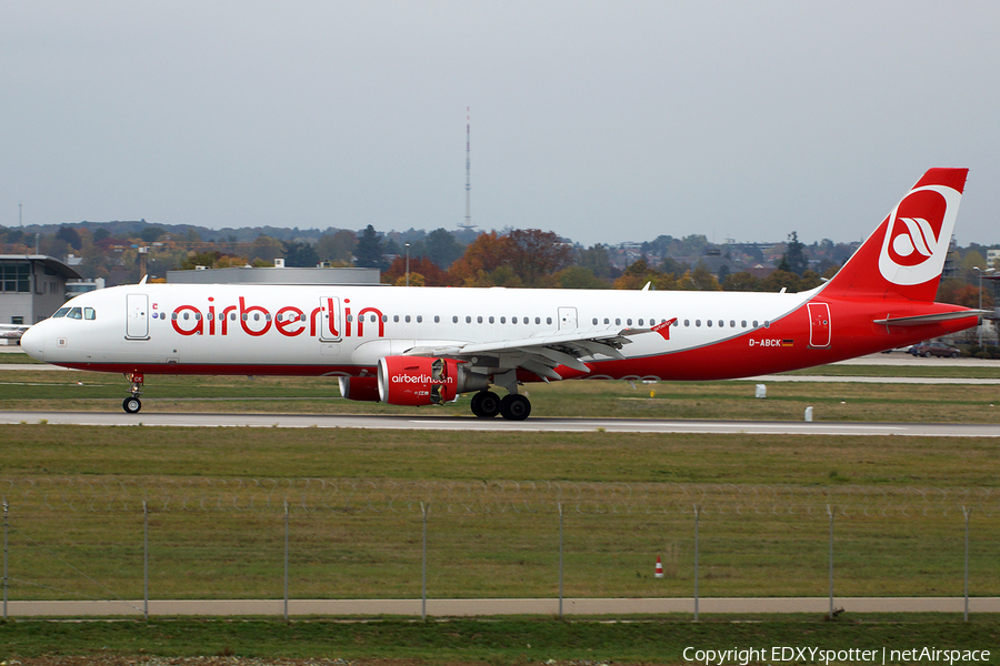 Air Berlin Airbus A321-211 (D-ABCK) | Photo 379868
