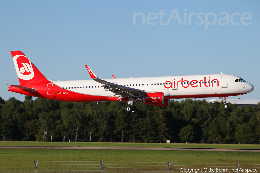 Air Berlin Airbus A321-211 (D-ABCL) | Photo 79691