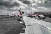 Air Berlin Airbus A321-211 (D-ABCL) at  Keflavik, Iceland