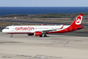 Air Berlin Airbus A321-211 (D-ABCL) at  Gran Canaria, Spain