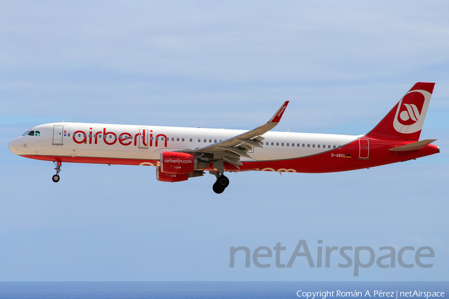 Air Berlin Airbus A321-211 (D-ABCL) | Photo 282144