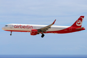 Air Berlin Airbus A321-211 (D-ABCL) at  Tenerife Sur - Reina Sofia, Spain