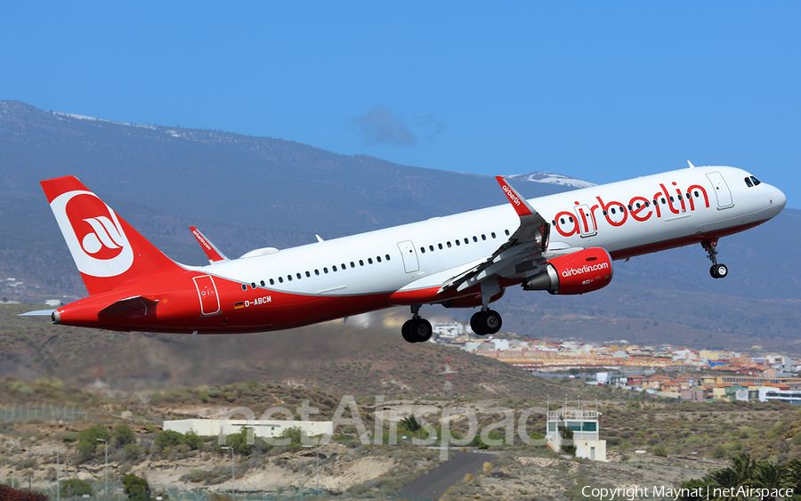 Air Berlin Airbus A321-211 (D-ABCM) | Photo 270846