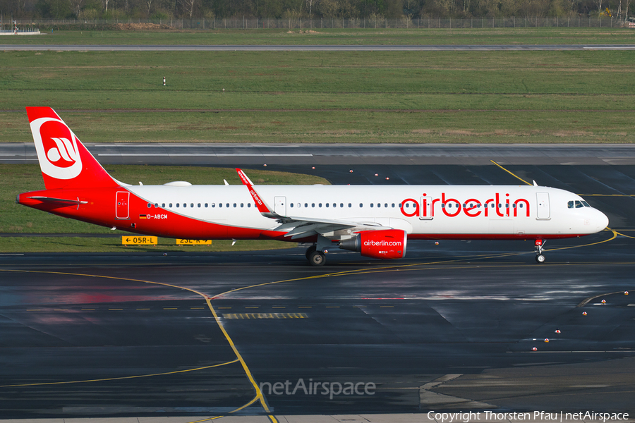 Air Berlin Airbus A321-211 (D-ABCM) | Photo 104098