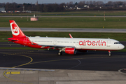 Air Berlin Airbus A321-211 (D-ABCM) at  Dusseldorf - International, Germany