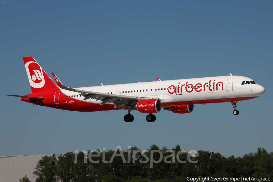 Air Berlin Airbus A321-211 (D-ABCM) | Photo 79608