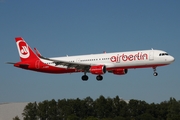 Air Berlin Airbus A321-211 (D-ABCM) at  Hamburg - Fuhlsbuettel (Helmut Schmidt), Germany