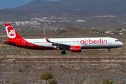 Air Berlin Airbus A321-211 (D-ABCM) at  Tenerife Sur - Reina Sofia, Spain