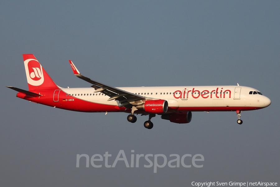 Air Berlin Airbus A321-211 (D-ABCN) | Photo 101475