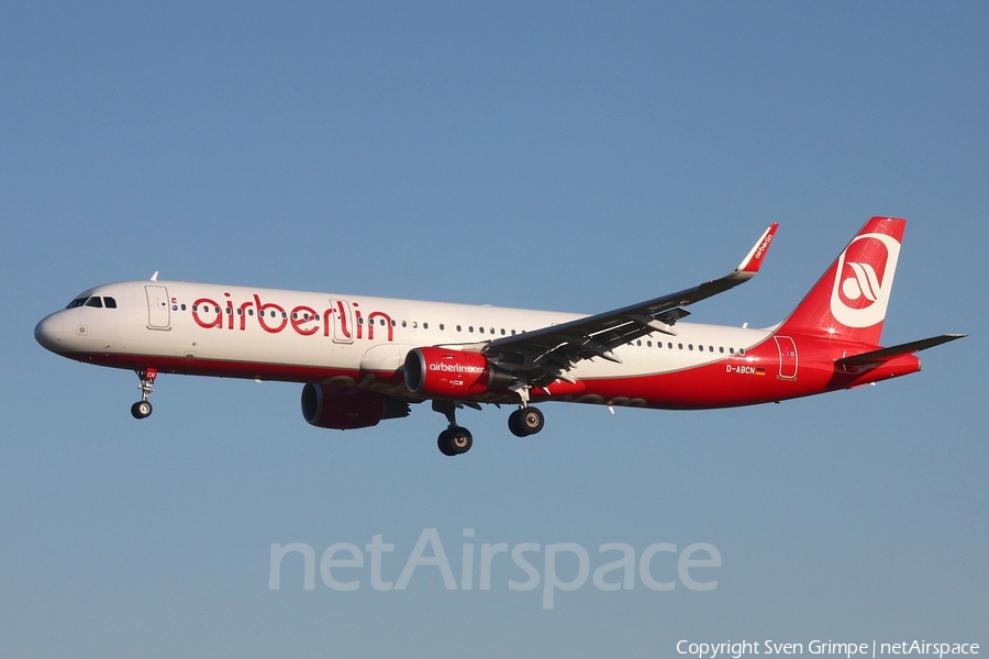 Air Berlin Airbus A321-211 (D-ABCN) | Photo 78505