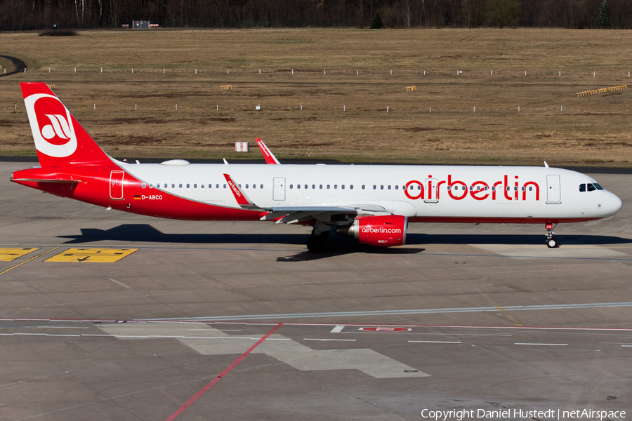 Air Berlin Airbus A321-211 (D-ABCO) | Photo 475846