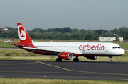 Air Berlin Airbus A321-211 (D-ABCO) at  Dusseldorf - International, Germany