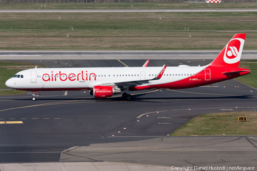 Air Berlin Airbus A321-211 (D-ABCO) | Photo 474529