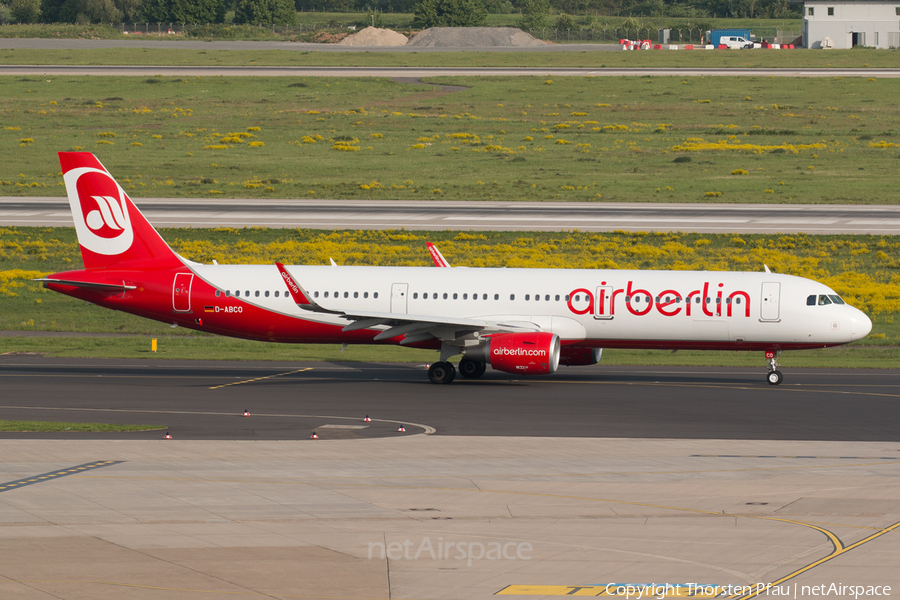 Air Berlin Airbus A321-211 (D-ABCO) | Photo 76125